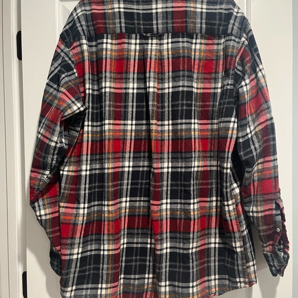 EUC 2XLT Men’s Red Head Plaid Flannel Shirt - Picture 7 of 7